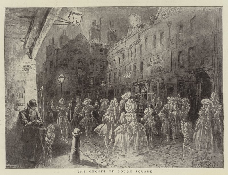 A Gough tér szellemei alkotó: Herbert Railton