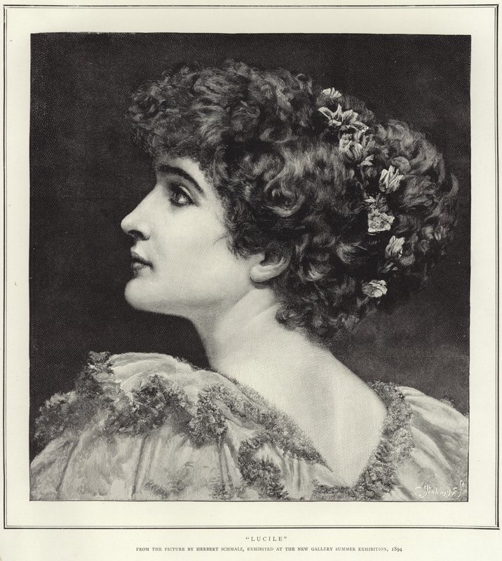 Lucille, Herbert Schmalz alkotó: Herbert Gustave Schmalz