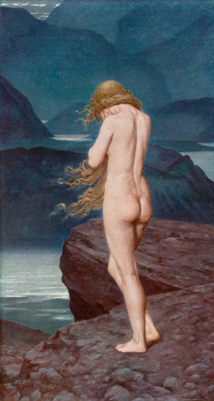 Éva a száműzetésben alkotó: Herbert Gustave after Schmalz