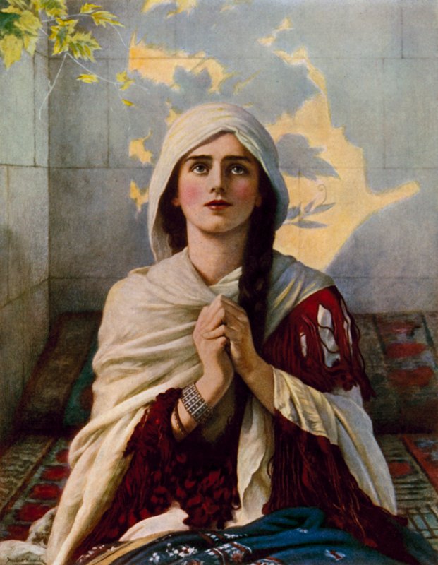 Jairuss lánya alkotó: Herbert Gustave after Schmalz
