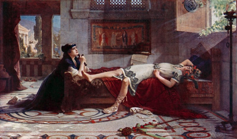 Szent Mónika ima alkotó: Herbert Gustave after Schmalz