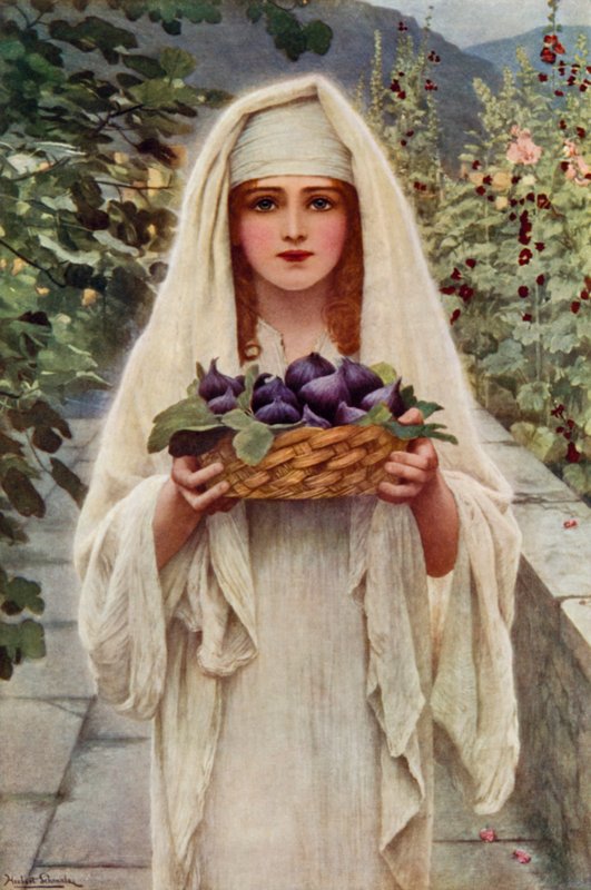 A gyermek Mária alkotó: Herbert Gustave after Schmalz