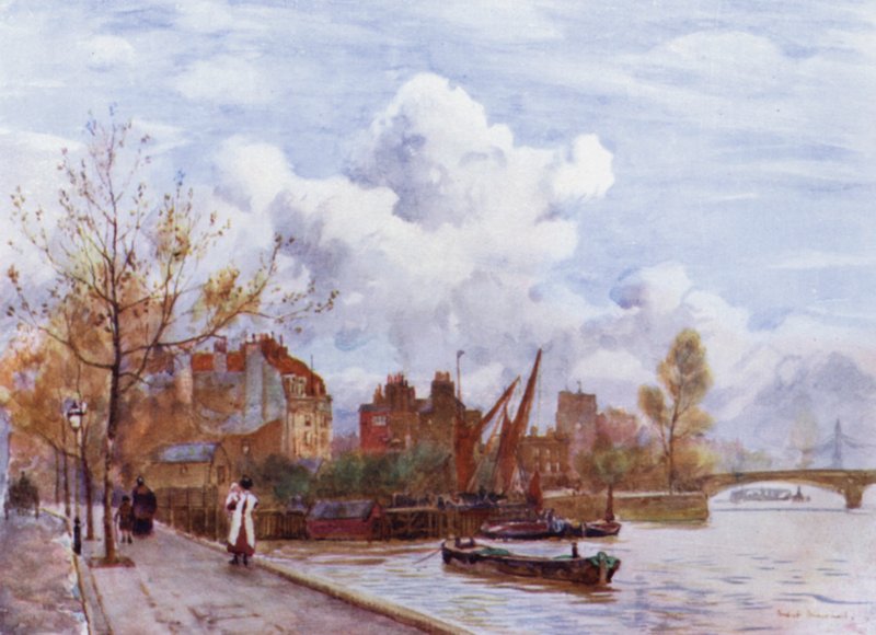 Chelsea (színes litho) alkotó: Herbert Menzies (after) Marshall