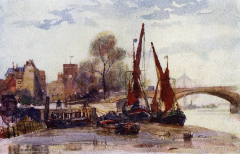Chelsea Staith (színes litó) alkotó: Herbert Menzies (after) Marshall