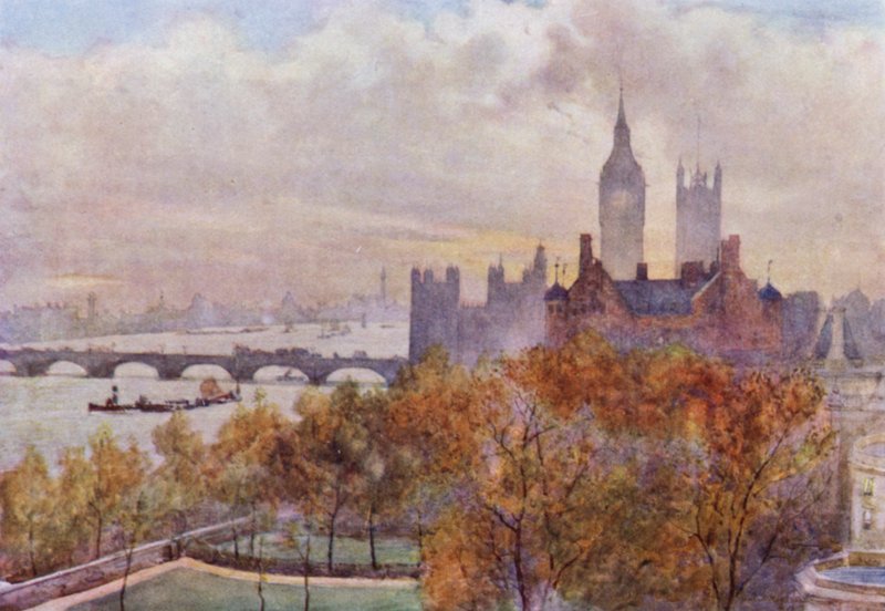 Whitehall Courtból (színes litó) alkotó: Herbert Menzies (after) Marshall