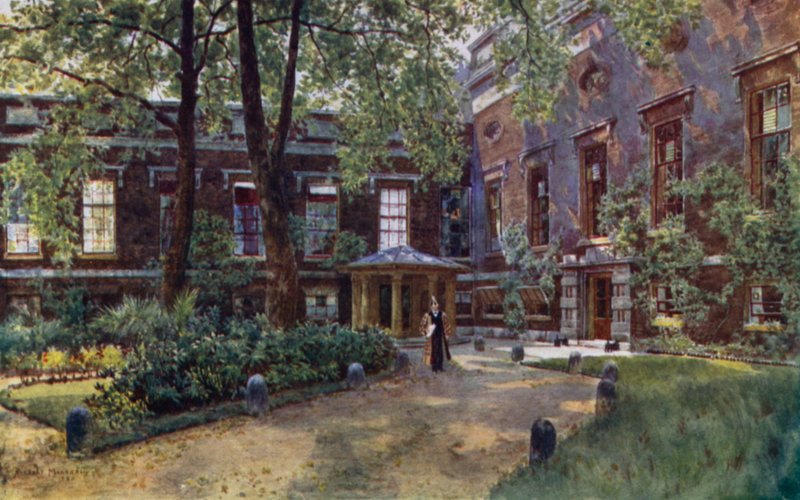 Élelmiszerbolt (színes litó) alkotó: Herbert Menzies (after) Marshall