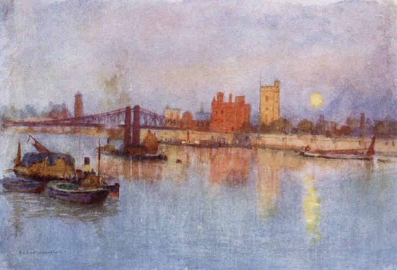 Lambeth-palota (színes litó) alkotó: Herbert Menzies (after) Marshall