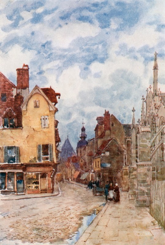 Egy utca Troyes-ban alkotó: Herbert Menzies Marshall