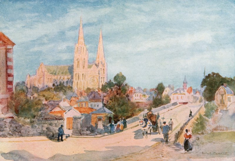 Chartres északról alkotó: Herbert Menzies Marshall