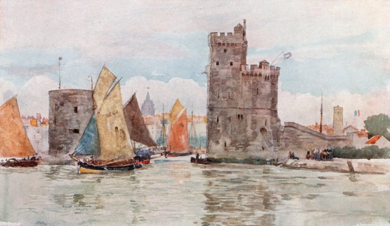 Bejárat a kikötőbe, La Rochelle alkotó: Herbert Menzies Marshall