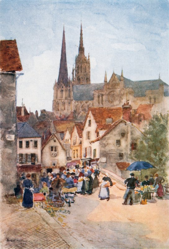 Rue de la Porte Guillaume, Chartres alkotó: Herbert Menzies Marshall