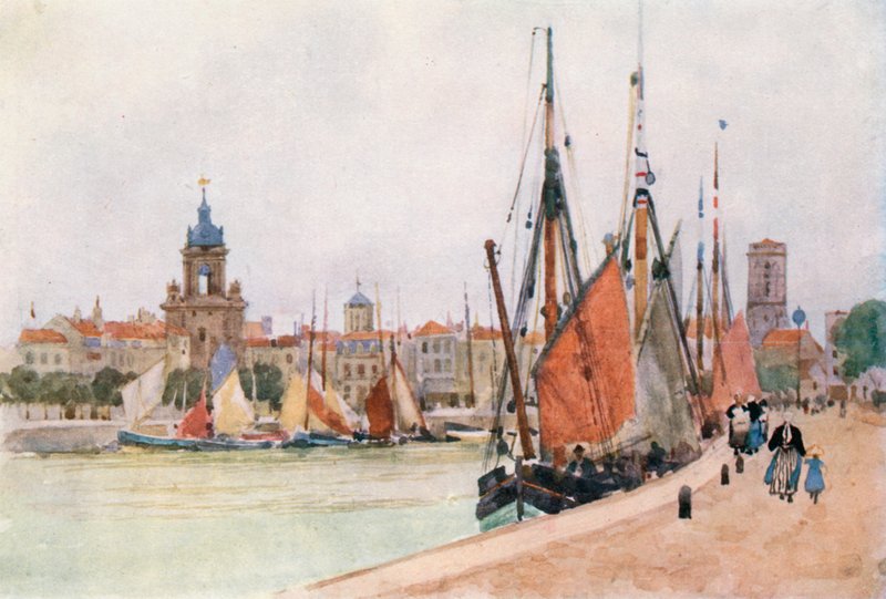 La Rochelle kikötője alkotó: Herbert Menzies Marshall