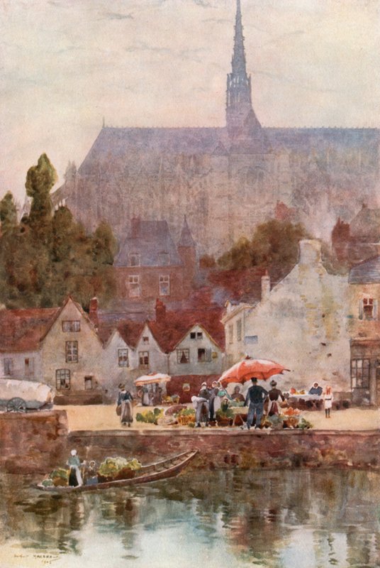 The Quayside, Amiens alkotó: Herbert Menzies Marshall
