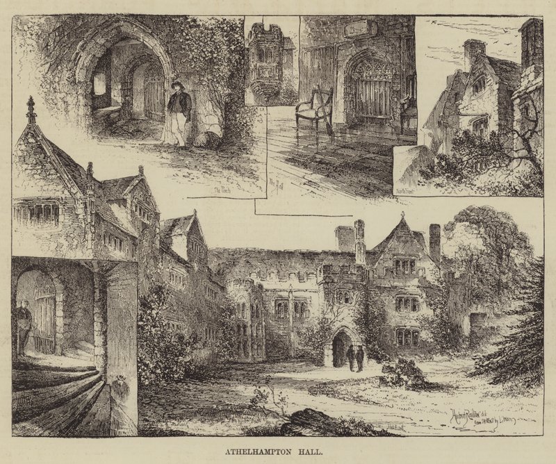 Athelhampton Hall alkotó: Herbert Railton