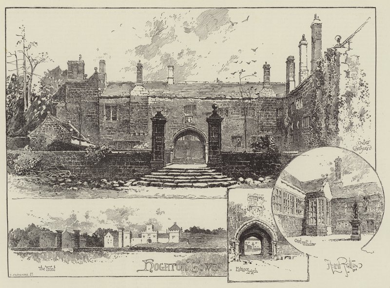 Hoghton-torony Lancashire-ben alkotó: Herbert Railton