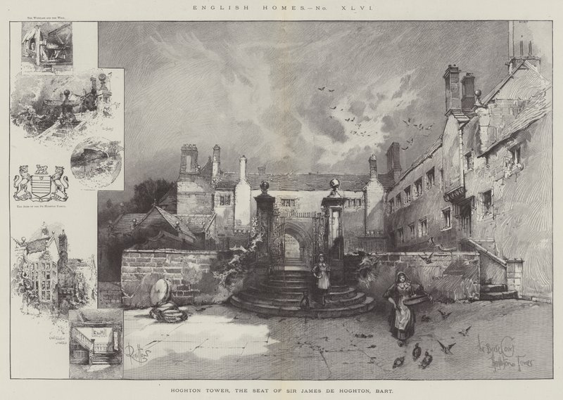 Hoghton torony, Sir James de Hoghton báró székhelye alkotó: Herbert Railton
