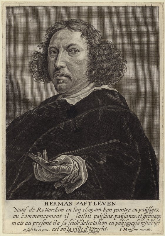 Ifjabb Herman Saftleven portréja alkotó: Herman the Younger Saftleven