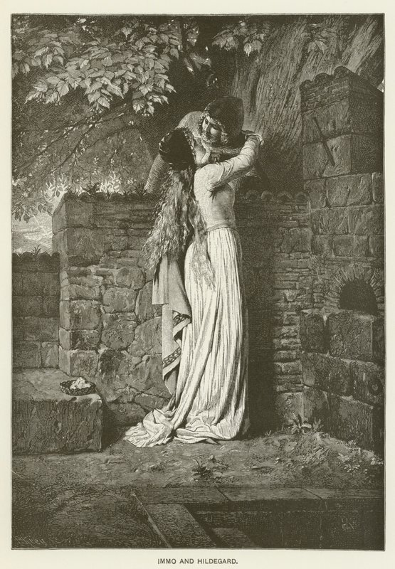 Immo és Hildegard alkotó: Hermann Kaulbach