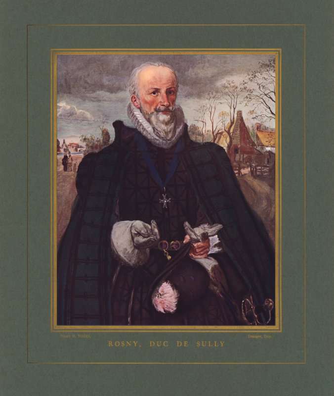 Maximilien de Bethune, Sully hercege, Franciaország főminisztere IV. Henrik király uralkodása alatt alkotó: Hermann Vogel