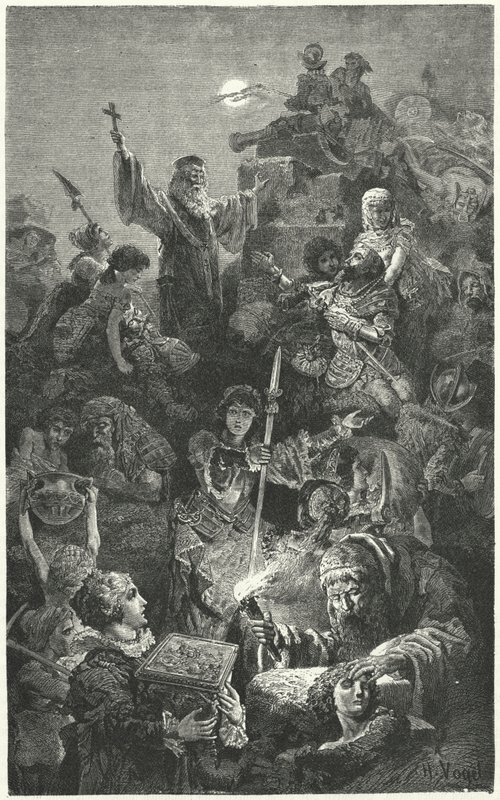 Nicosia velencei városának oszmánok általi ostroma, 1570 alkotó: Hermann Vogel