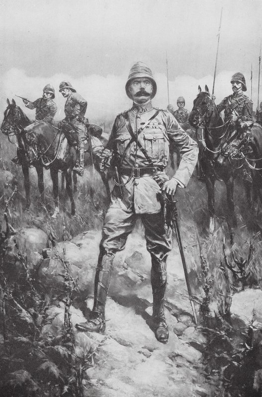 Lord Kitchener a Veldton (litográfia) alkotó: Hermanus Willem (after) Koekkoek