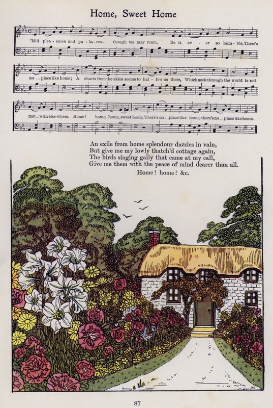 Otthon, Édes Otthon (színes litó) alkotó: Hilda Broughton