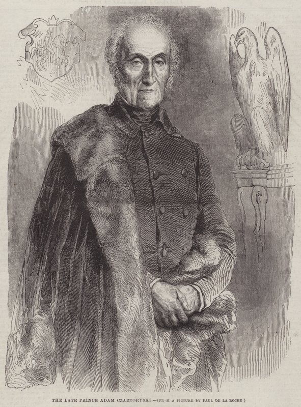 Adam Czartoryski néhai herceg alkotó: Hippolyte Delaroche