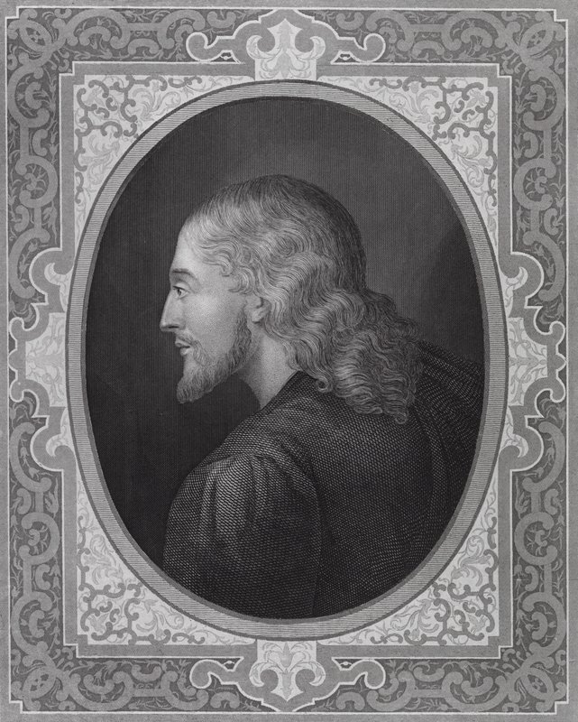 Megváltónk egyetlen igaz képmása (metszet) alkotó: Hippolyte (1797 1856) (after) Delaroche