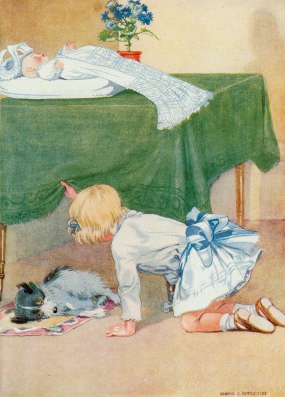 Illusztráció Josephine születésnapjára (színes litó) alkotó: Honor Charlotte Appleton