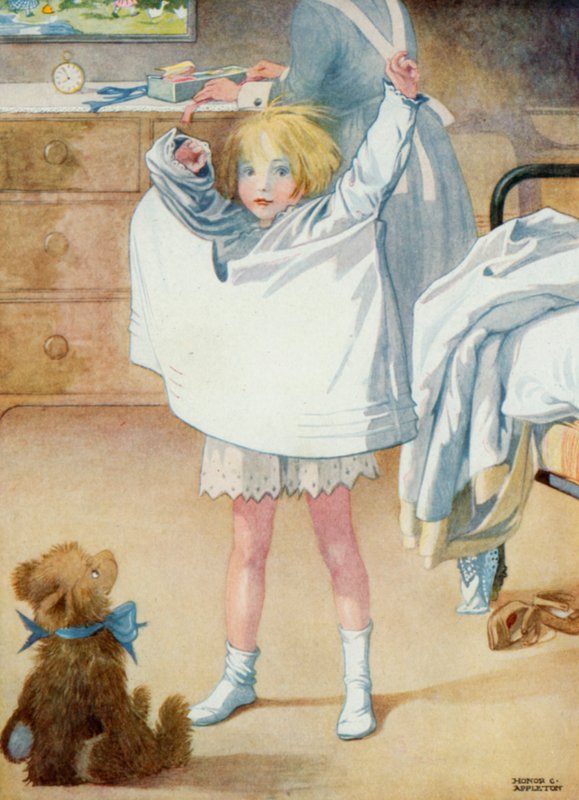 Illusztráció Josephine születésnapjára (színes litó) alkotó: Honor Charlotte Appleton
