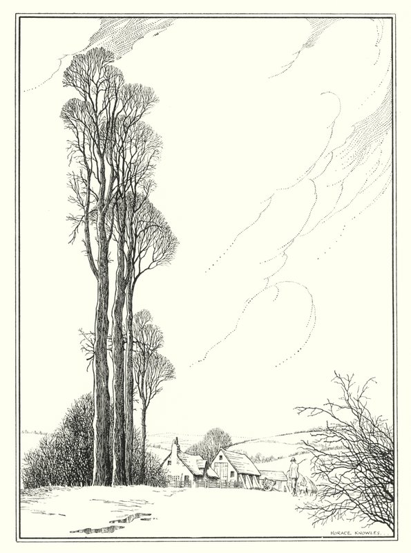 Február (litográfia) alkotó: Horace J. Knowles