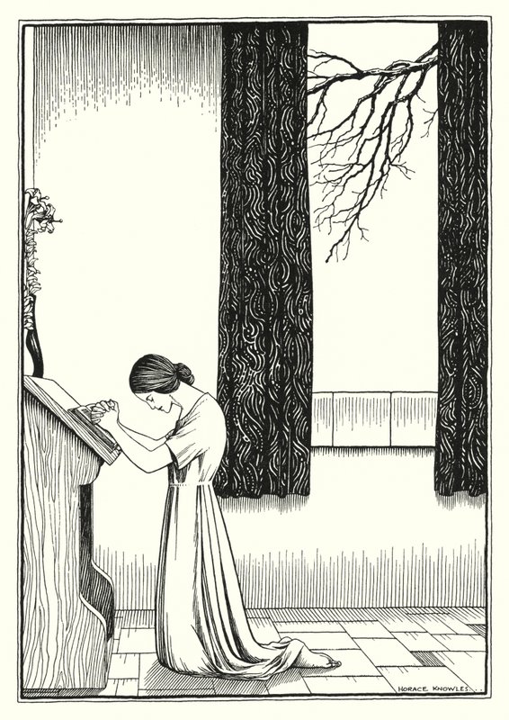 Illusztráció a Hegyi beszédhez (metszet) alkotó: Horace J. Knowles