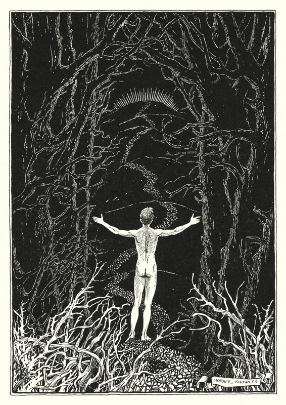 Illusztráció a Hegyi beszédhez (metszet) alkotó: Horace J. Knowles