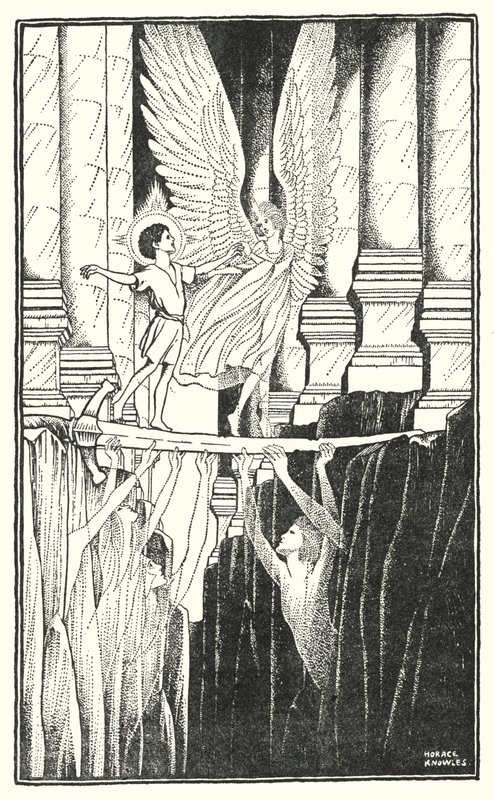 A templomban (litográfia) alkotó: Horace J. Knowles