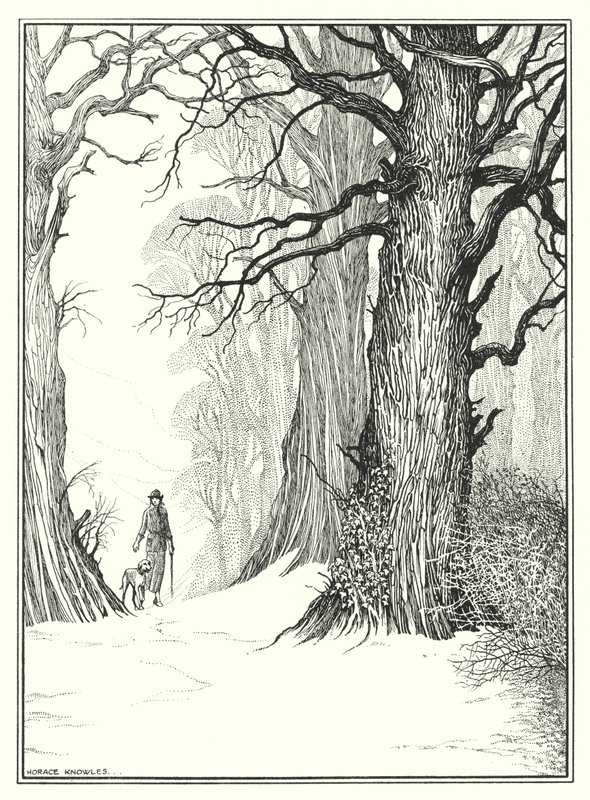 Január (litográfia) alkotó: Horace J. Knowles
