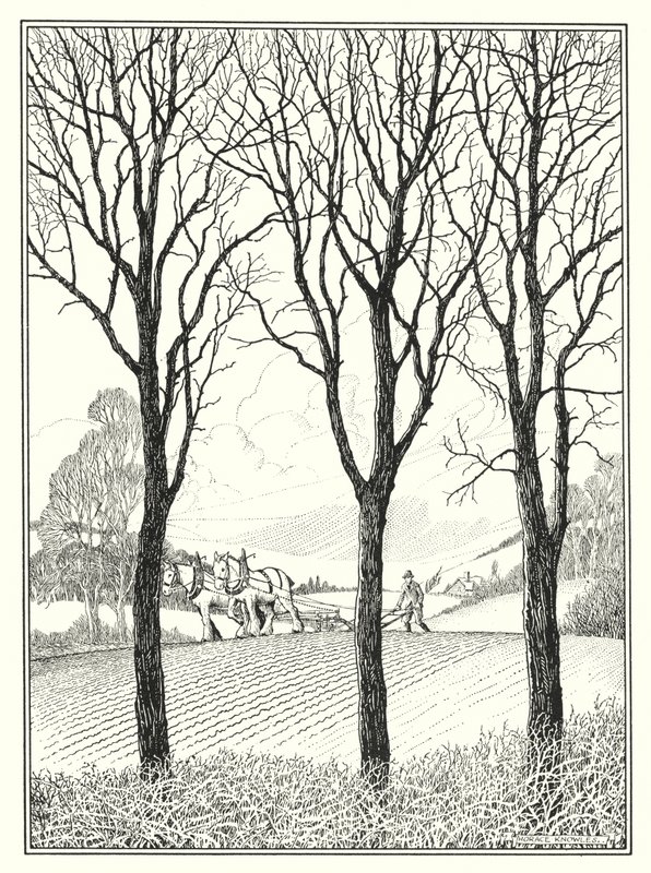 Március (litográfia) alkotó: Horace J. Knowles