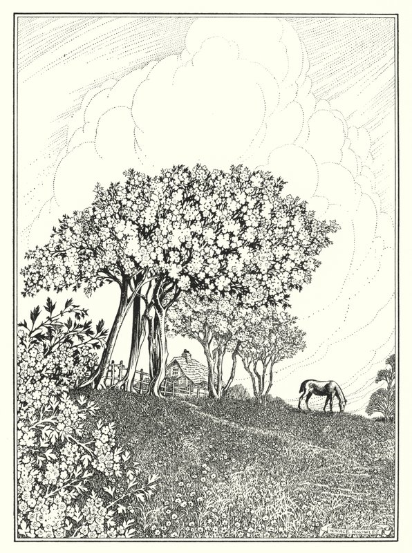 Május (litográfia) alkotó: Horace J. Knowles