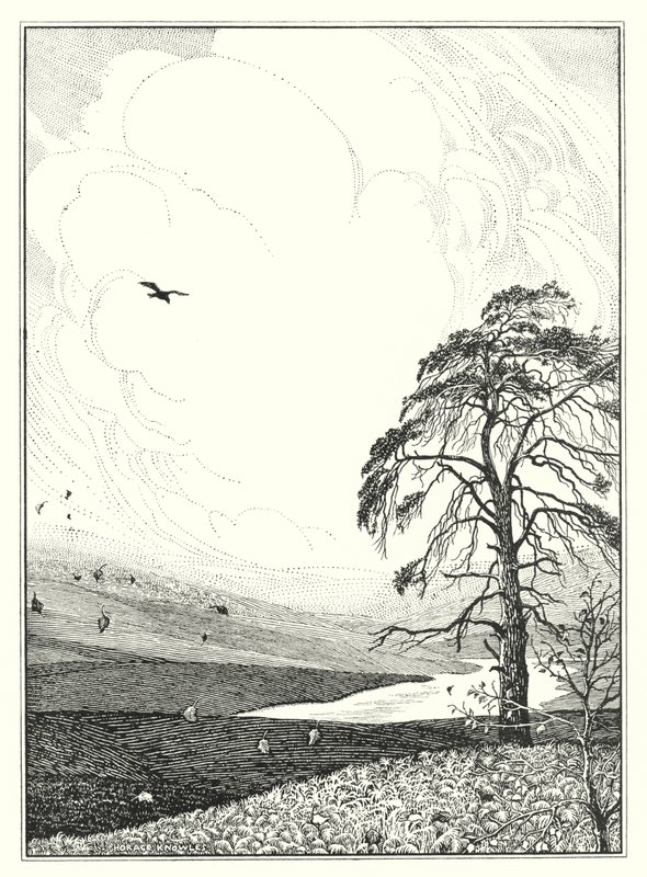 Október (litográfia) alkotó: Horace J. Knowles