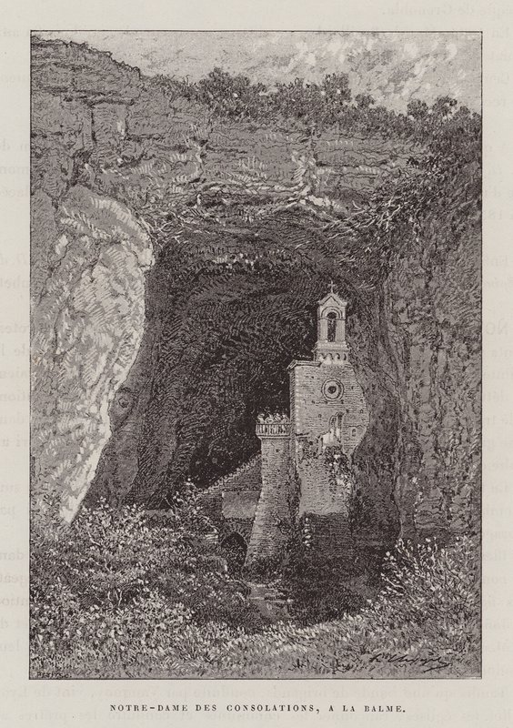 Notre-Dame Des Consolations, A La Balme (metszet) alkotó: Hubert Clerget