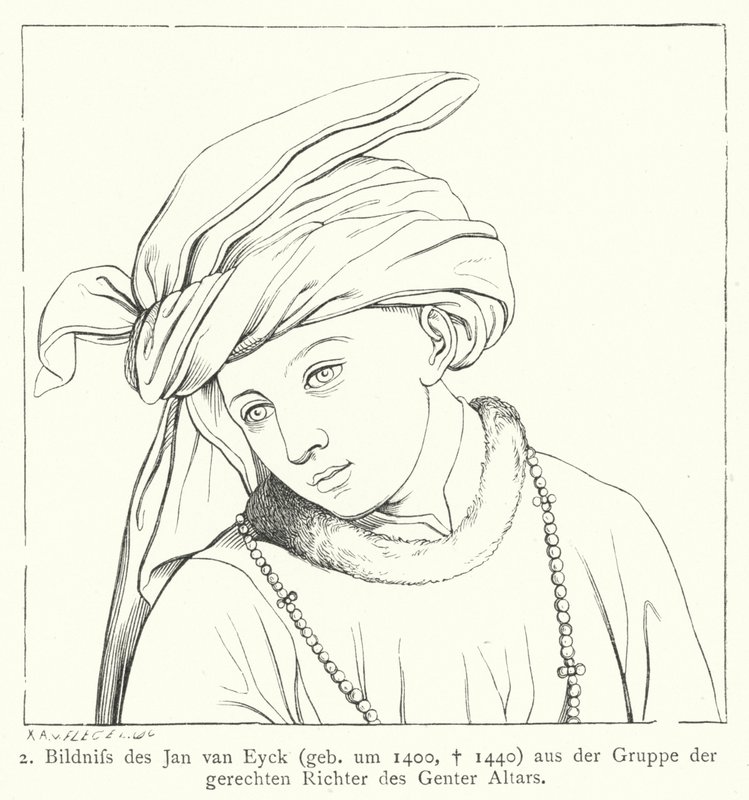 Jan van Eyck Genti oltárképének egyik igazságos bírája alkotó: Hubert and Jan van  Eyck