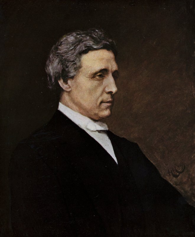 C L Dodgson (színes litó) alkotó: Hubert von (after) Herkomer