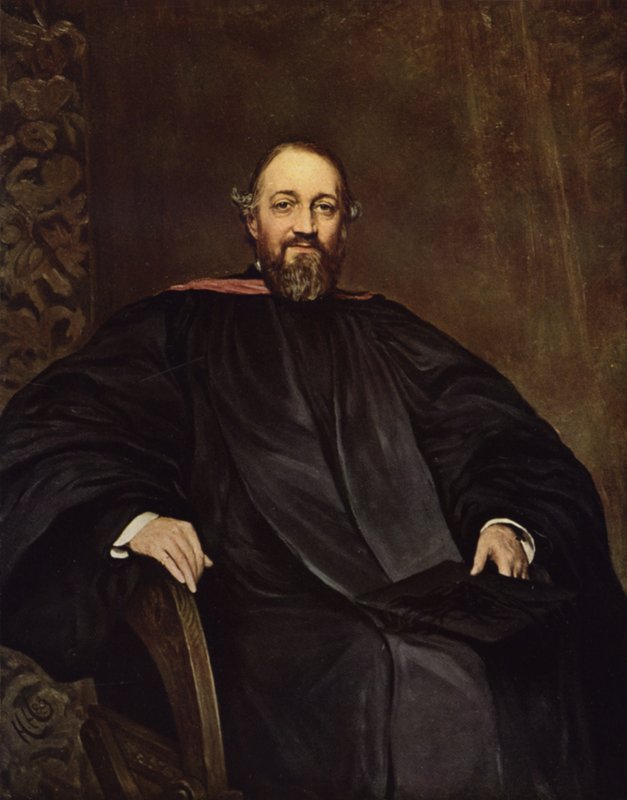 Reverend H Montagu Butler, DD alkotó: Hubert von Herkomer