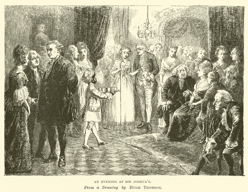 Egy este Sir Joshuasnál alkotó: Hugh Thomson