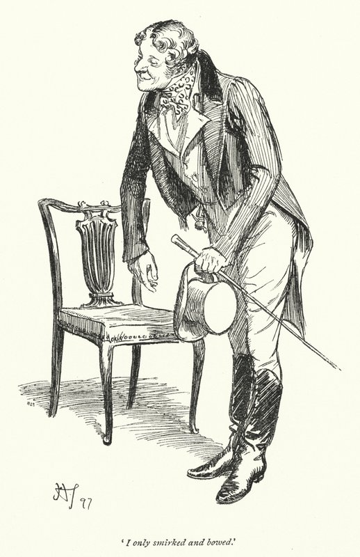 Illusztráció a meggyőzéshez, Jane Austen (litho) alkotó: Hugh Thomson