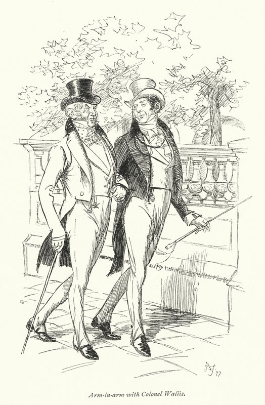 Illusztráció a meggyőzéshez, Jane Austen (litho) alkotó: Hugh Thomson