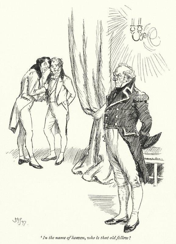 Illusztráció a meggyőzéshez, Jane Austen (litho) alkotó: Hugh Thomson