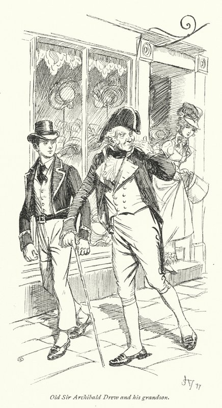 Illusztráció a meggyőzéshez, Jane Austen (litho) alkotó: Hugh Thomson