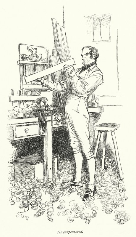 Illusztráció a meggyőzéshez, Jane Austen (litho) alkotó: Hugh Thomson