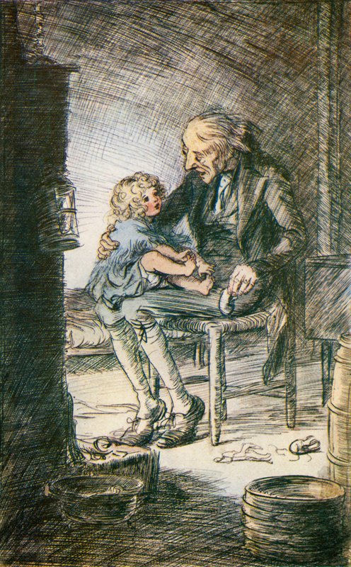 Silas meghívása sok kuncogással alkotó: Hugh Thomson