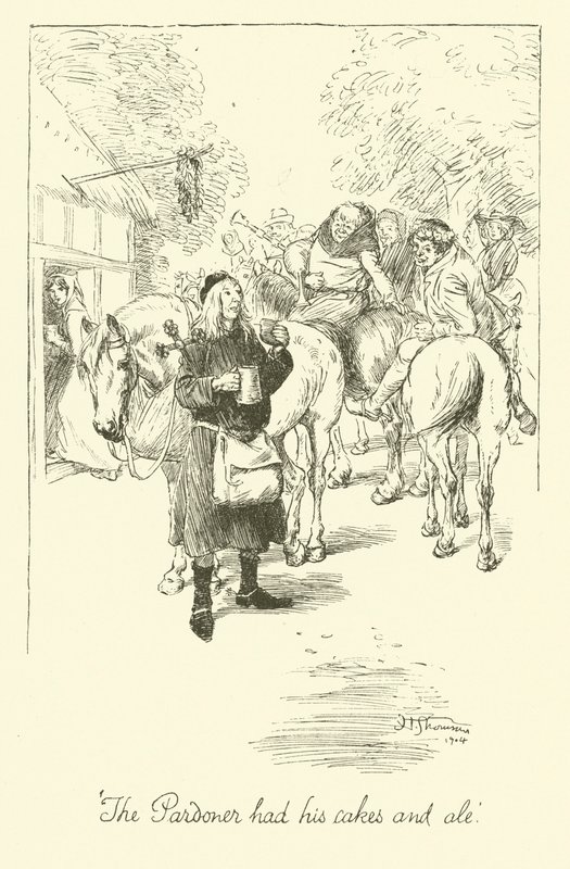 A kegyelmező (litho) alkotó: Hugh Thomson